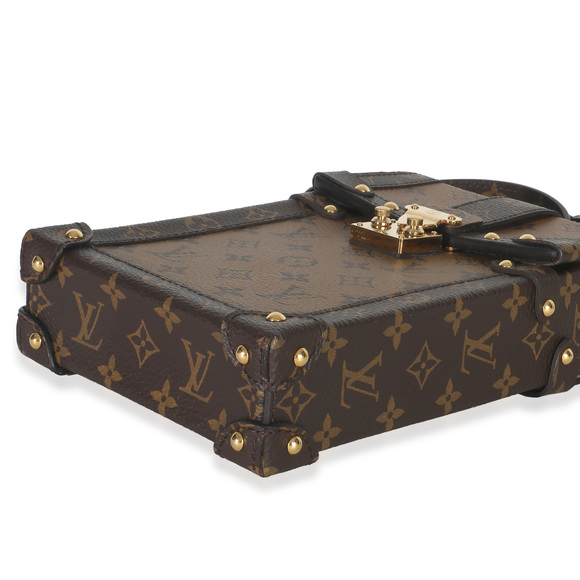 Louis Vuitton Monogram Reverse Canvas Vertical Trunk Pochette - Picture 8 of 8